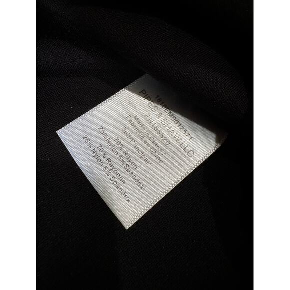 VERONICA BEARD Amery Dress classic Black Jeweled size 4 /small - Picture 12 of 13